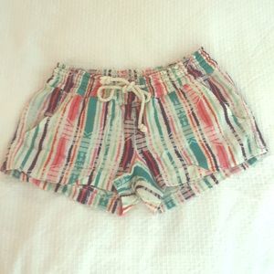 Roxy Fiesta Beach Shorts Size Medium